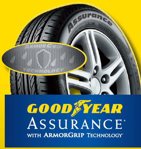 Goodyear assurance with armorgrip